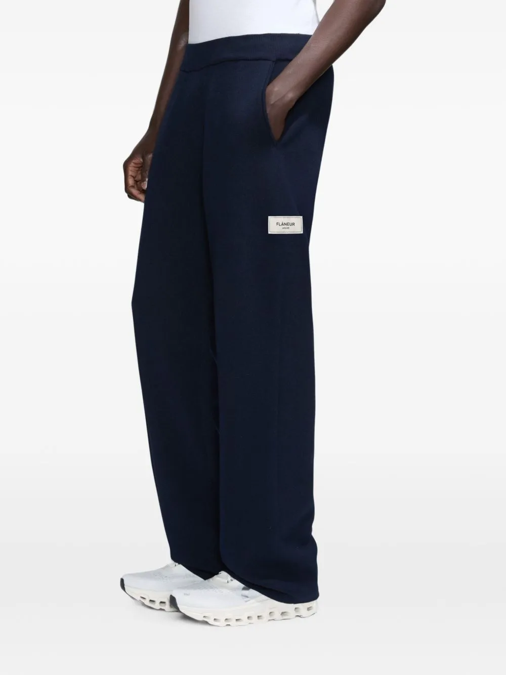 Atelier Logo-Patch Track Pants by FLÂNEUR