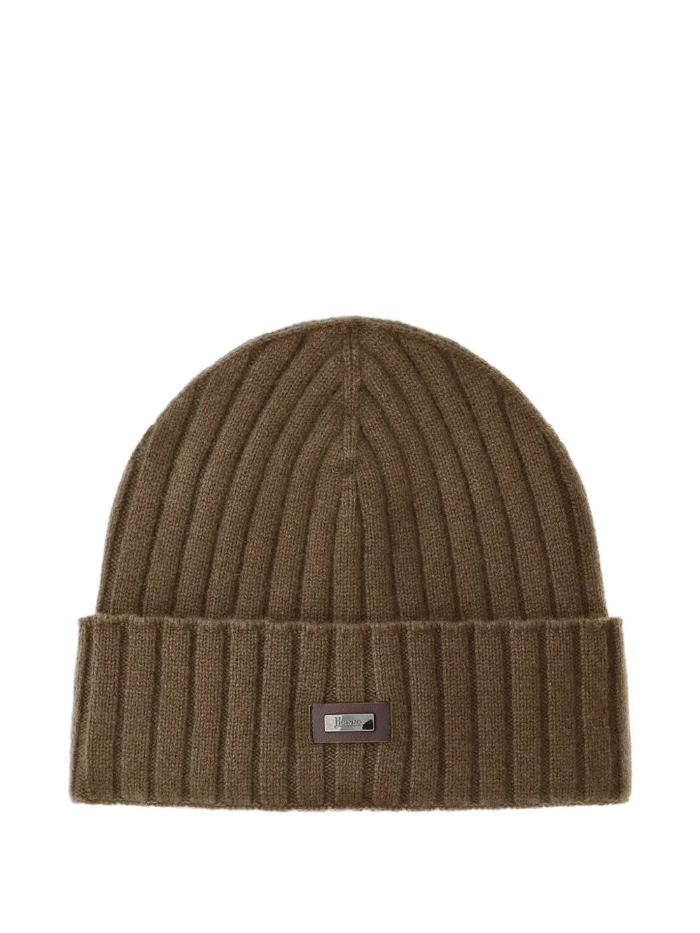 Ribbed-Knit Beanie Hat by Herno