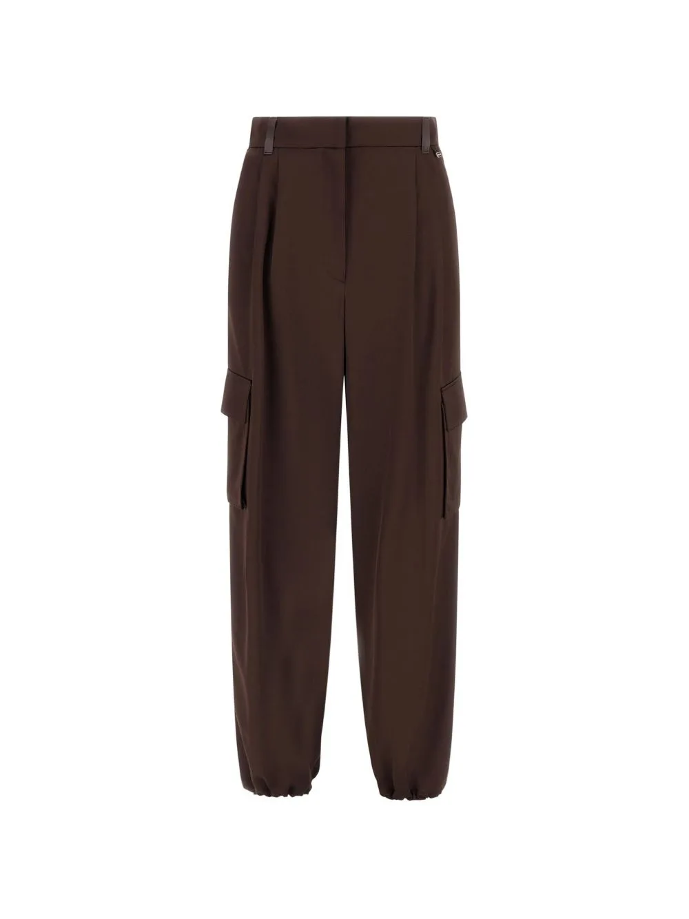 Cargo-Pocket Tapered Trousers by Herno