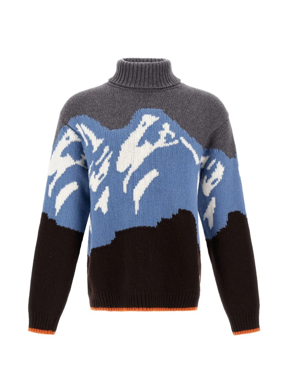Mountain Jacquard-Motif Sweater