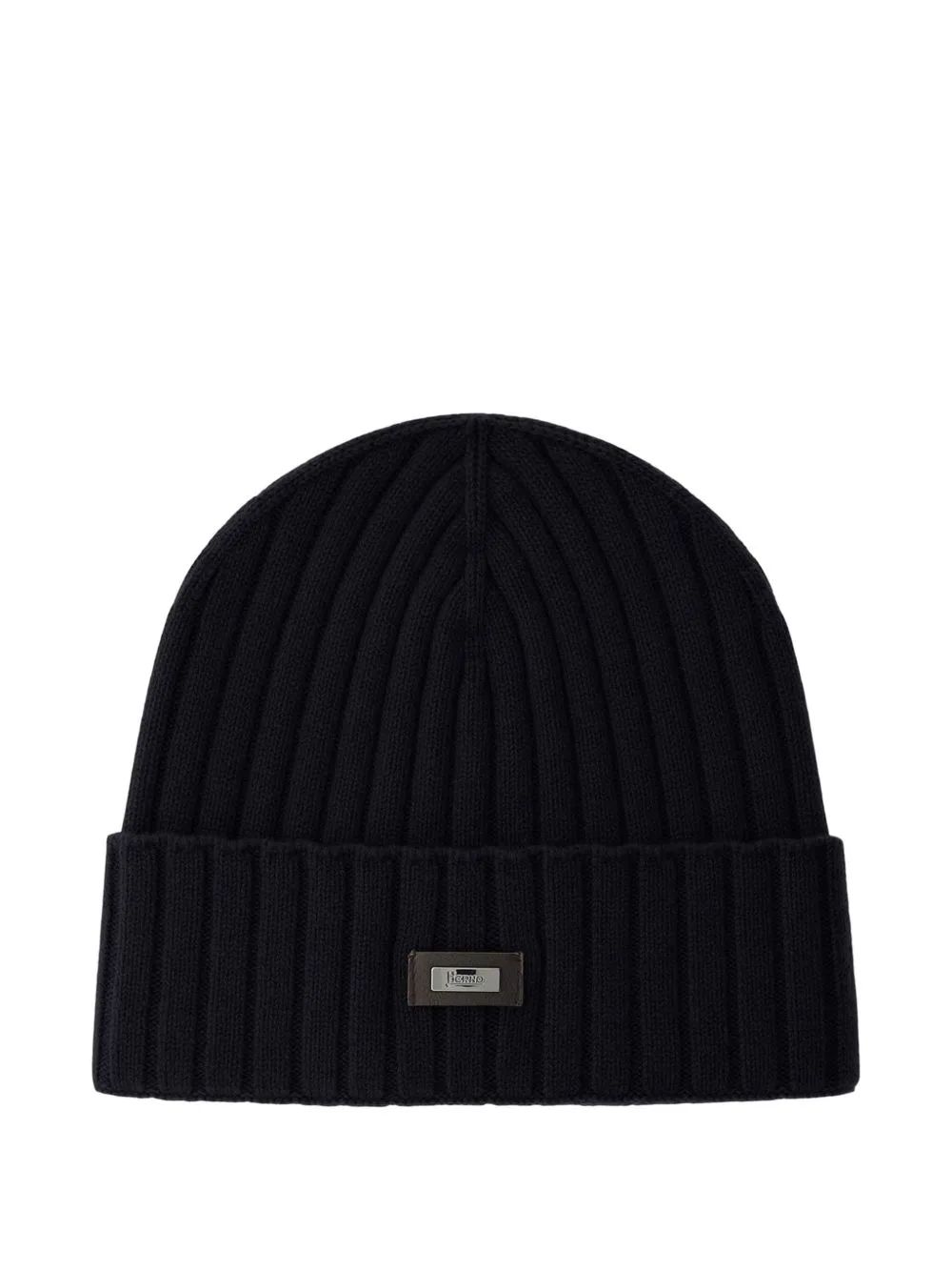 Ribbed-Knit Beanie Hat