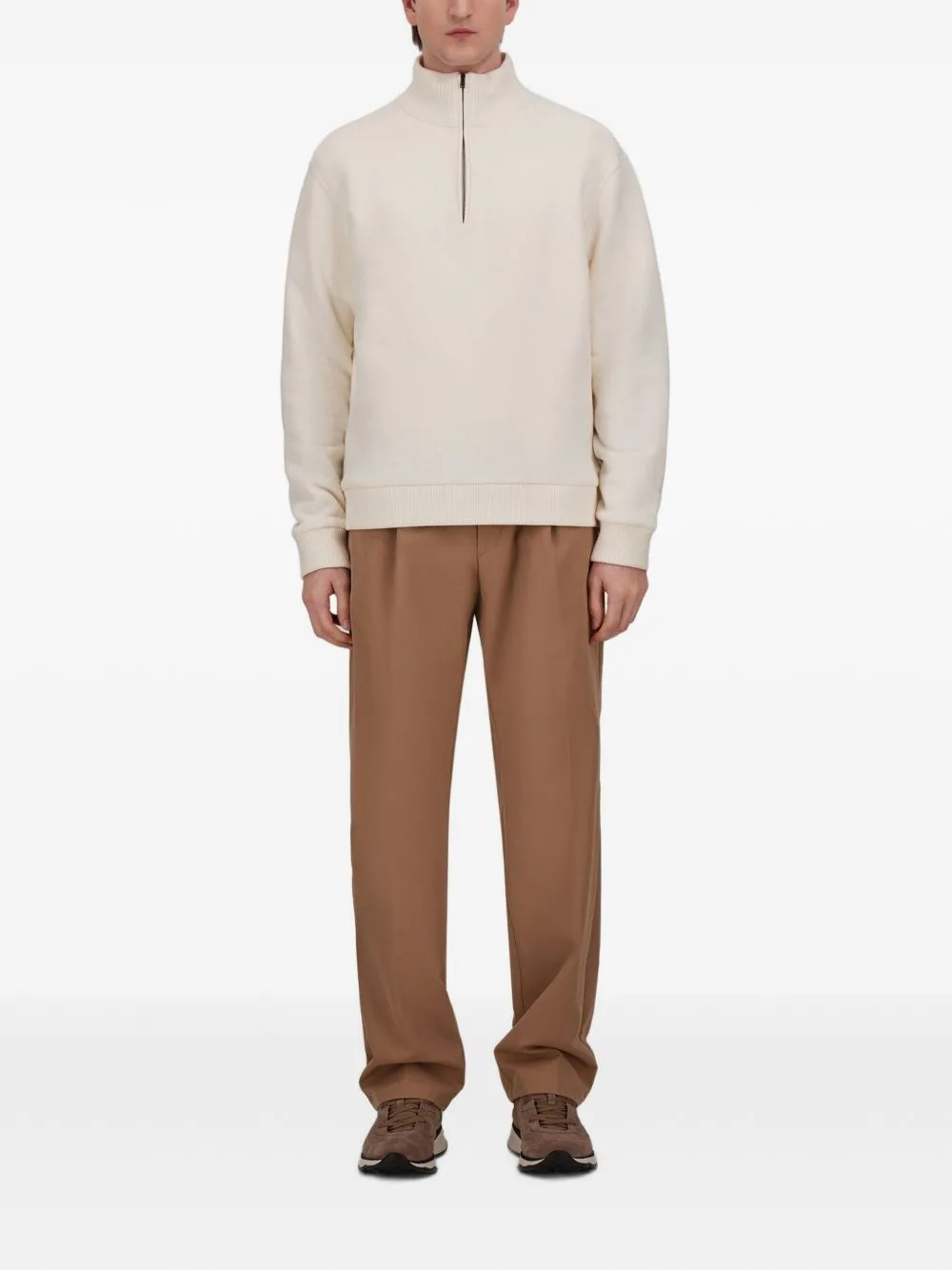 Half-Zip Sweater by Herno