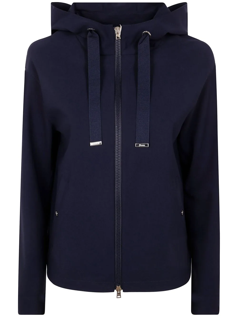 Zip-Up Hooded Jacket by Herno