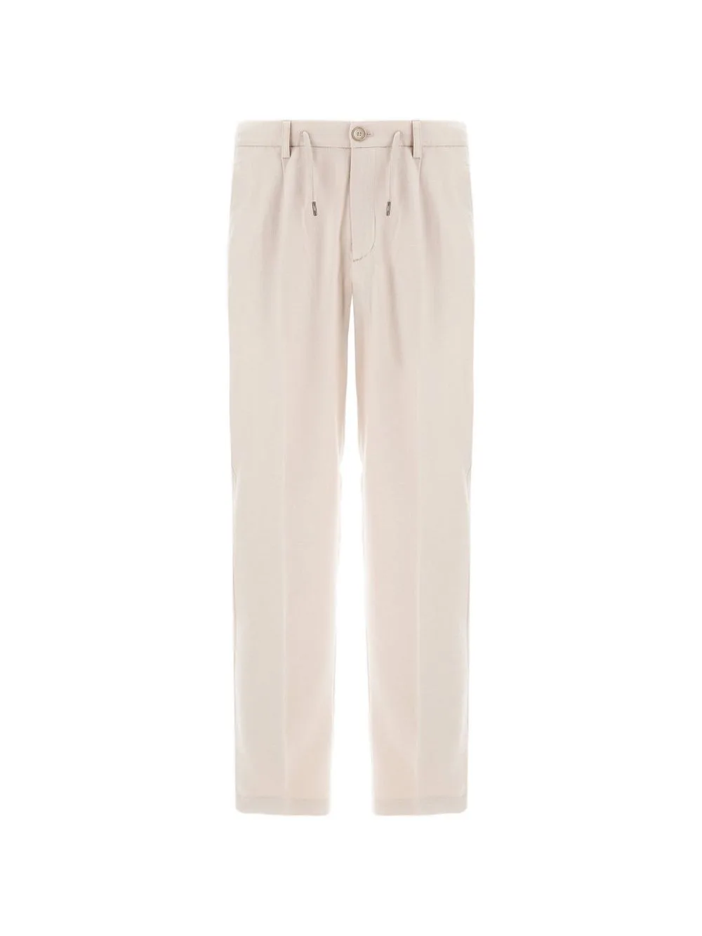 Pleated Water-Repellent Trousers by Herno