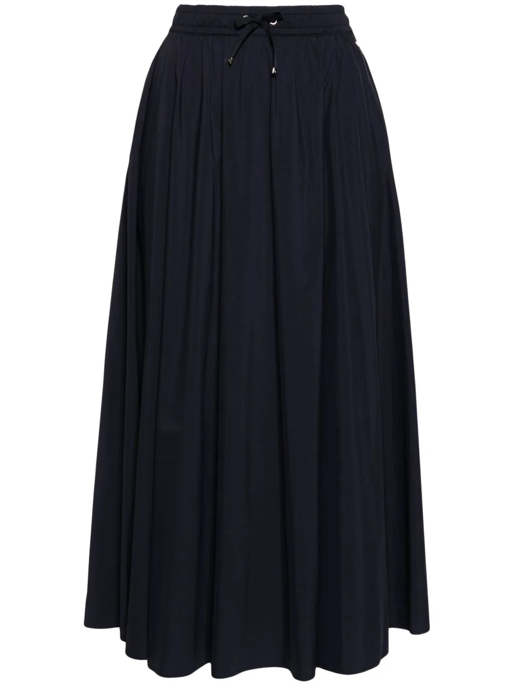 Drawstring-Fastening Midi Skirt by Herno
