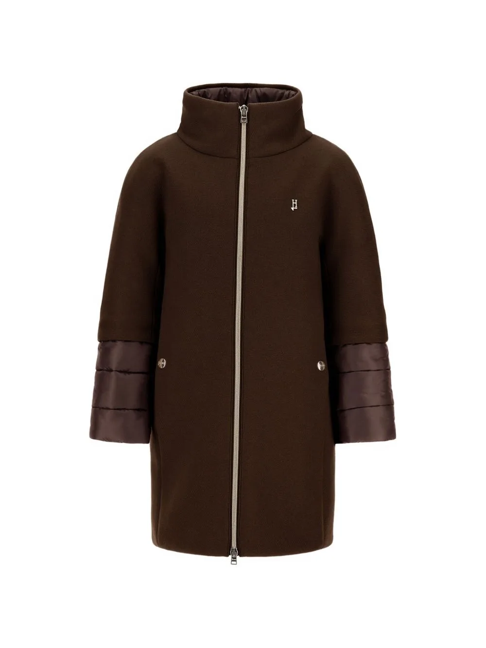 Ultralight Panelled Padded Coat by Herno Kids