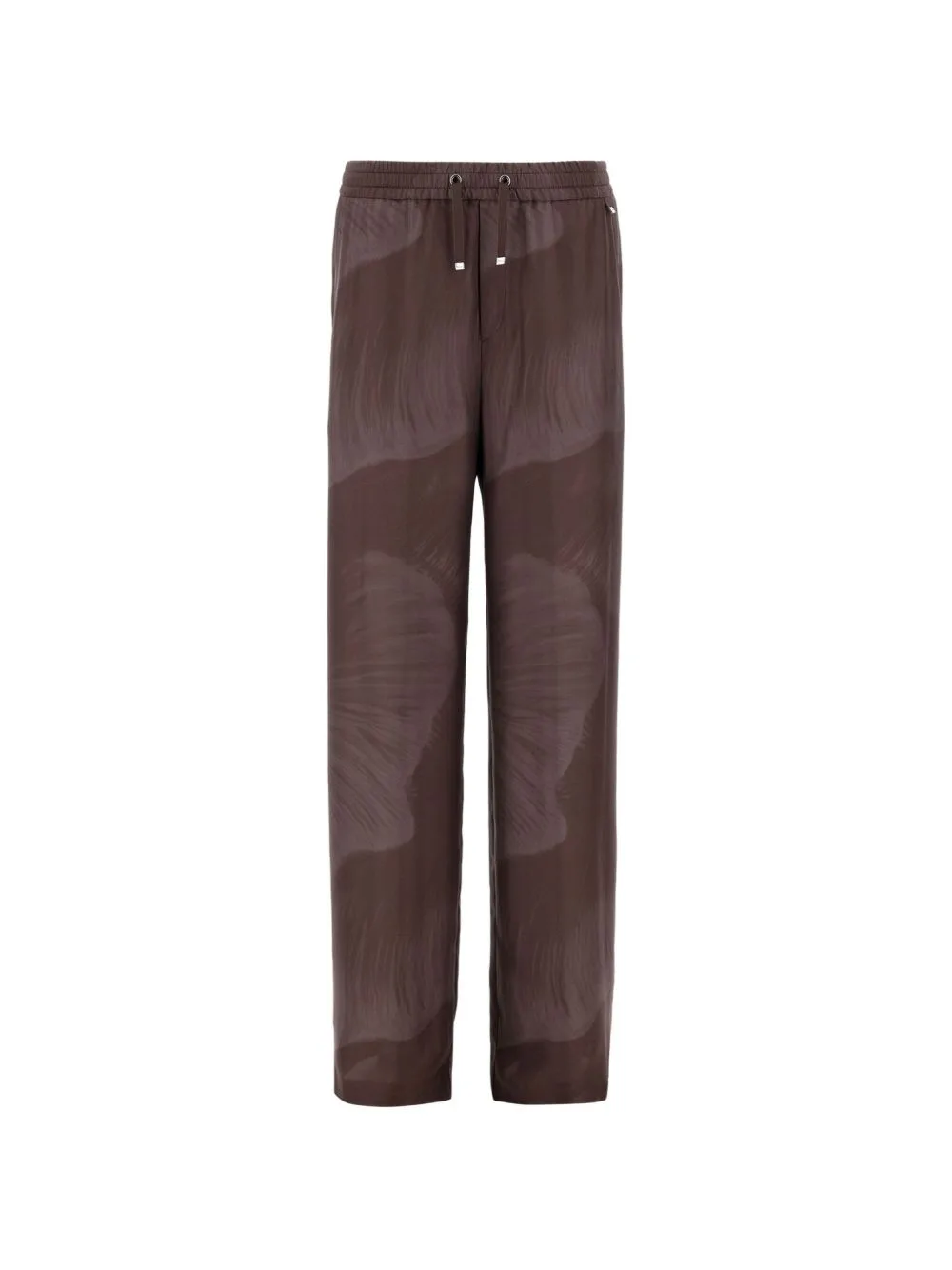 Floral-Print Silk Trousers by Herno