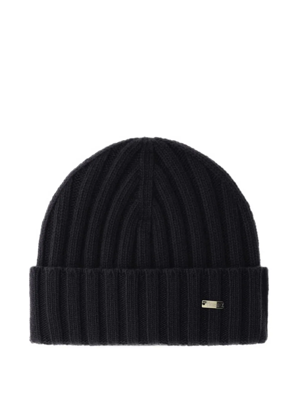 Ribbed-Knit Wool Beanie Hat by Herno