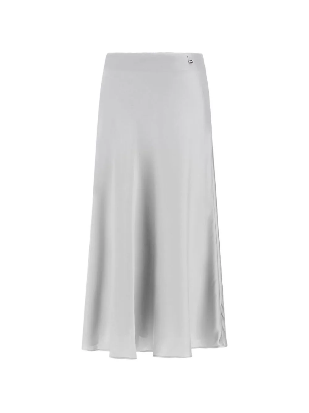 Satin Midi Skirt
