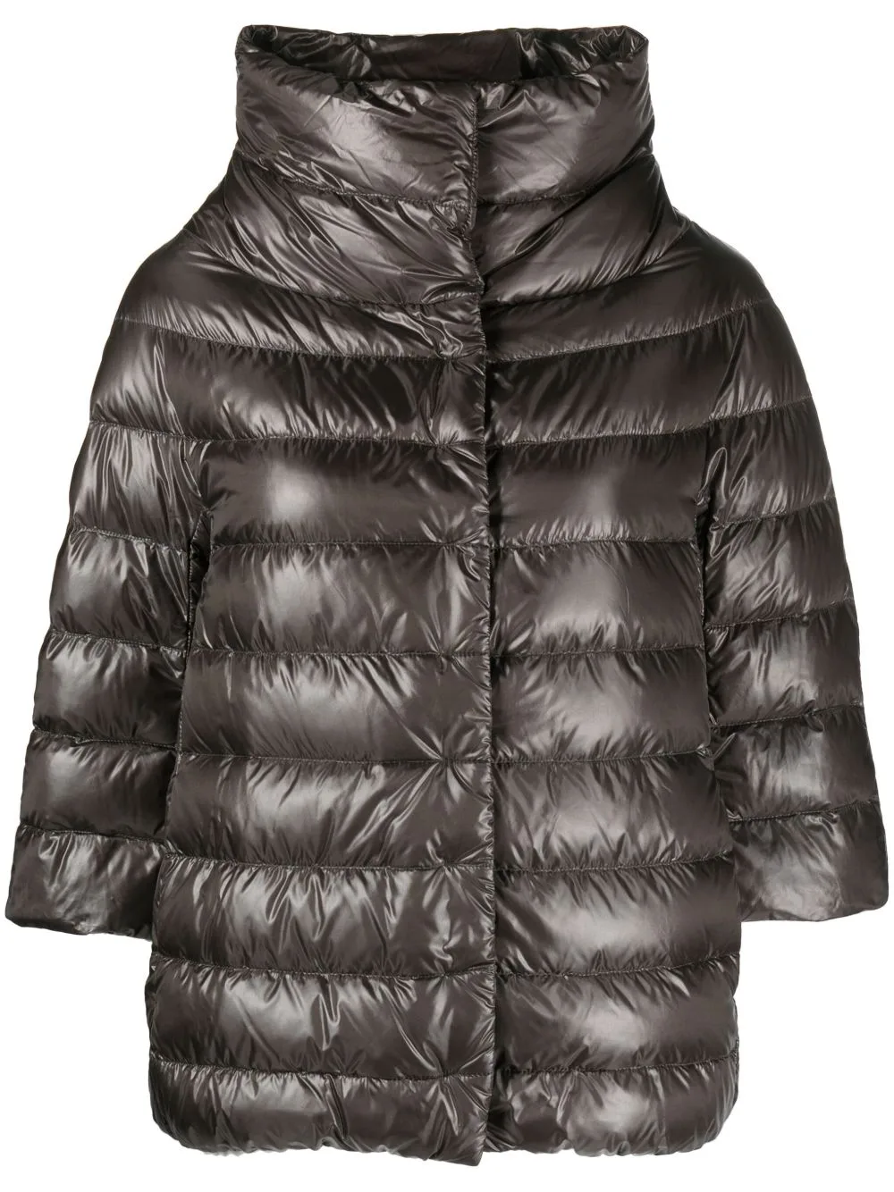 Funnel-Neck Padded Jacket