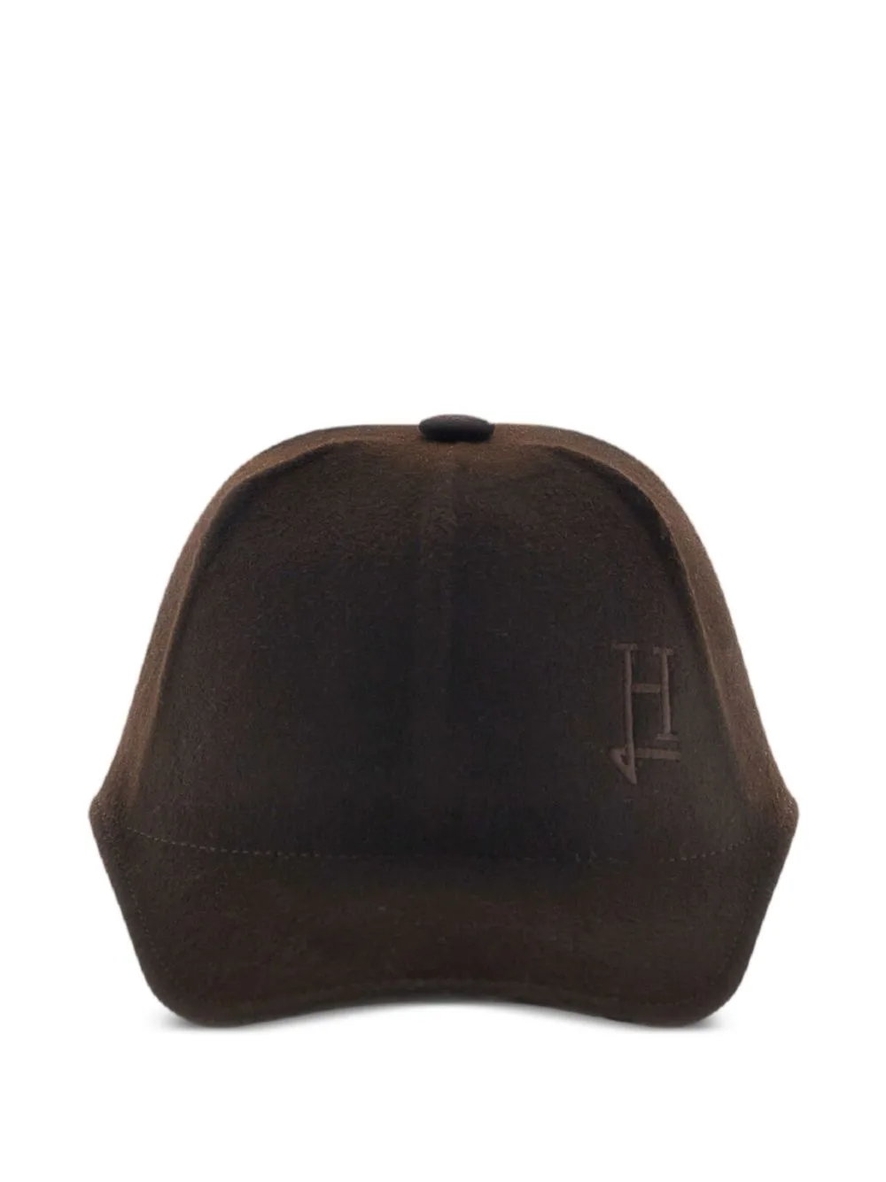 Logo-Embroidered Wool Baseball Cap by Herno