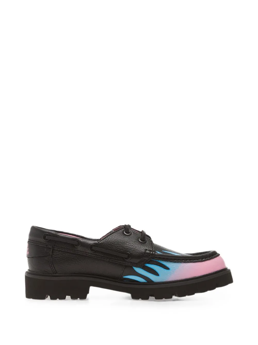 Clarks Originals x Cleyhill Fire Flame-Print Boat Shoes by Clarks Originals
