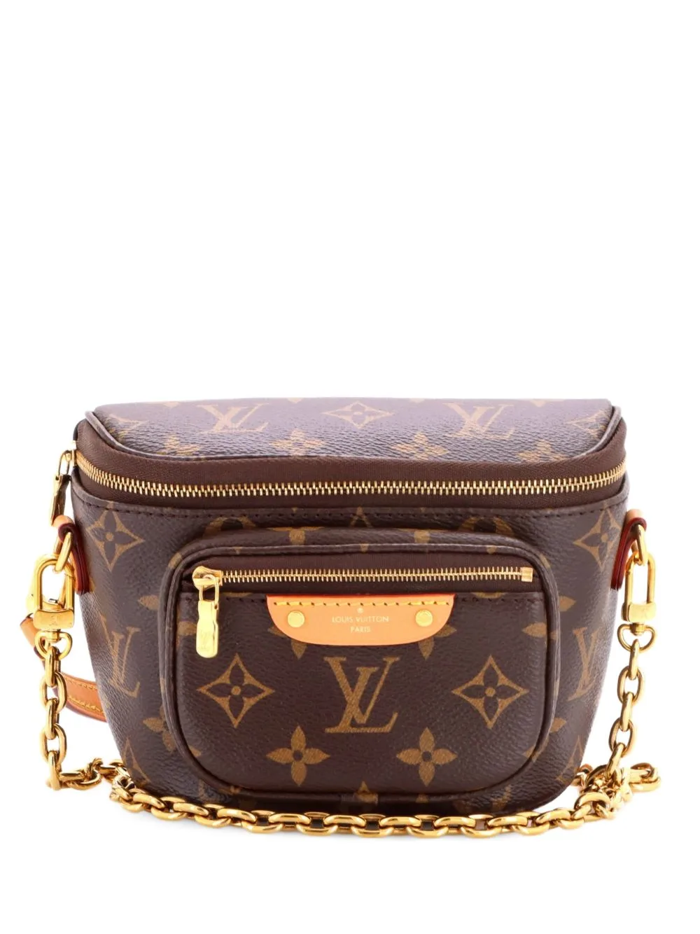 Bum Bag Monogram Canvas Mini Belt Bag by Louis Vuitton Pre-Owned