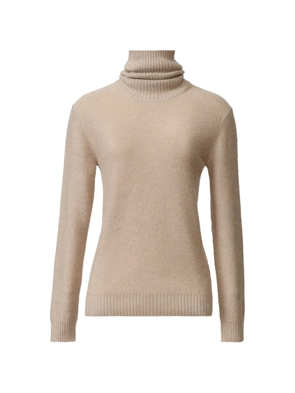 Sequin-Embellished Roll-Neck Sweater by Fabiana Filippi