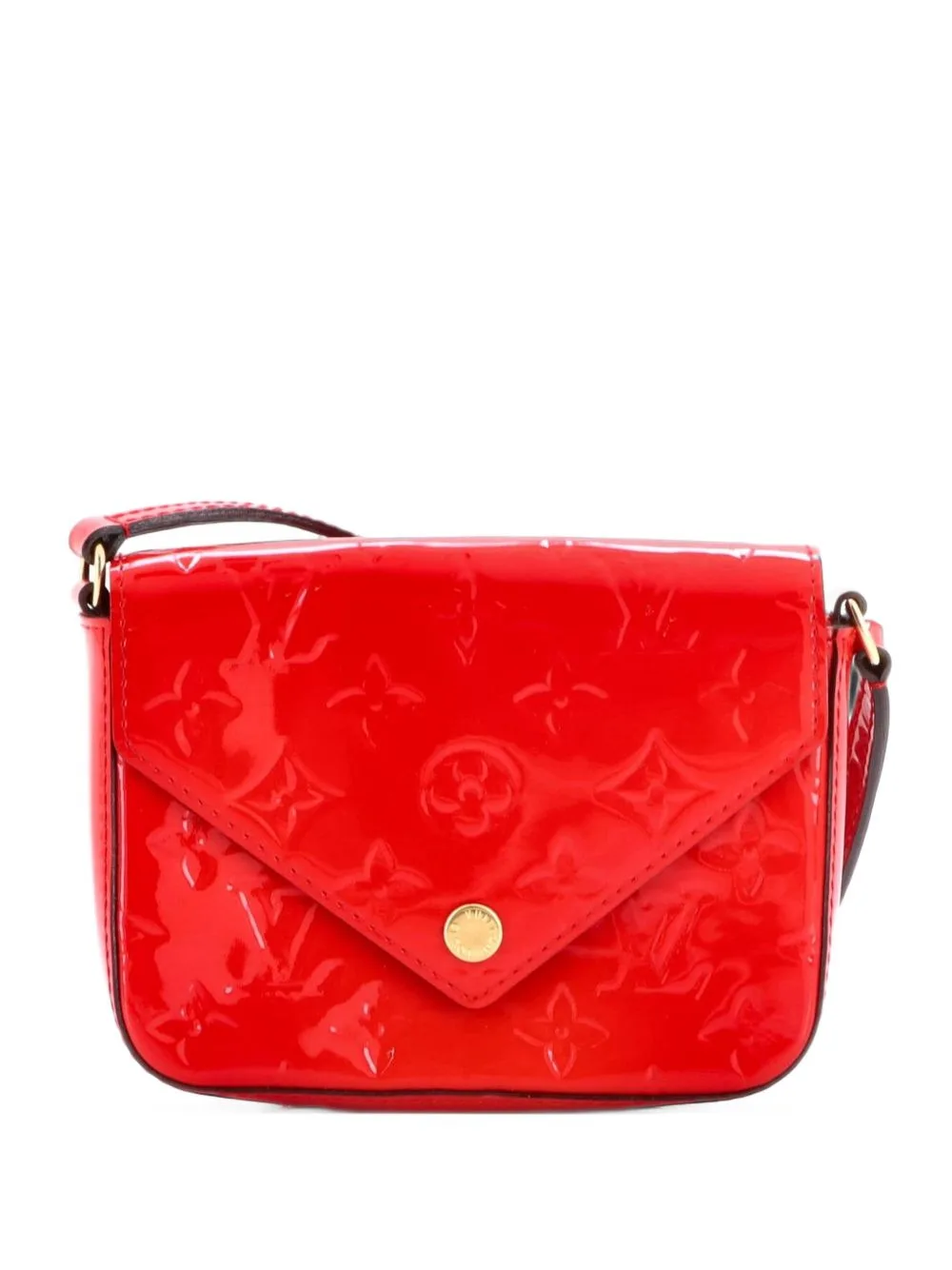 Sac Lucie Handbag Monogram Vernis Mini Crossbody Bag