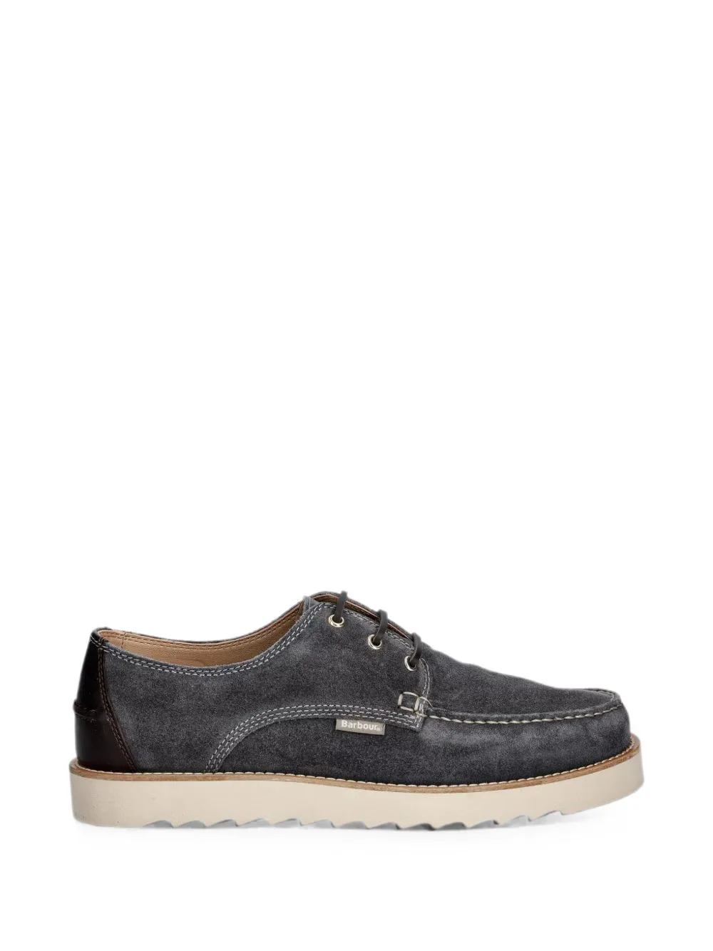 Aydon Moc-Toe Suede Derby Shoes by Barbour