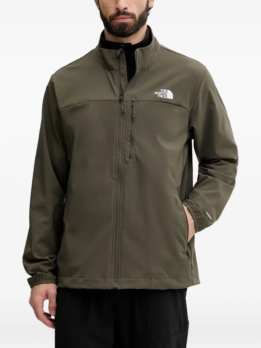 Nimble 2.0 Logo-Print Zip-Up Lightweight Jacket by The North Face