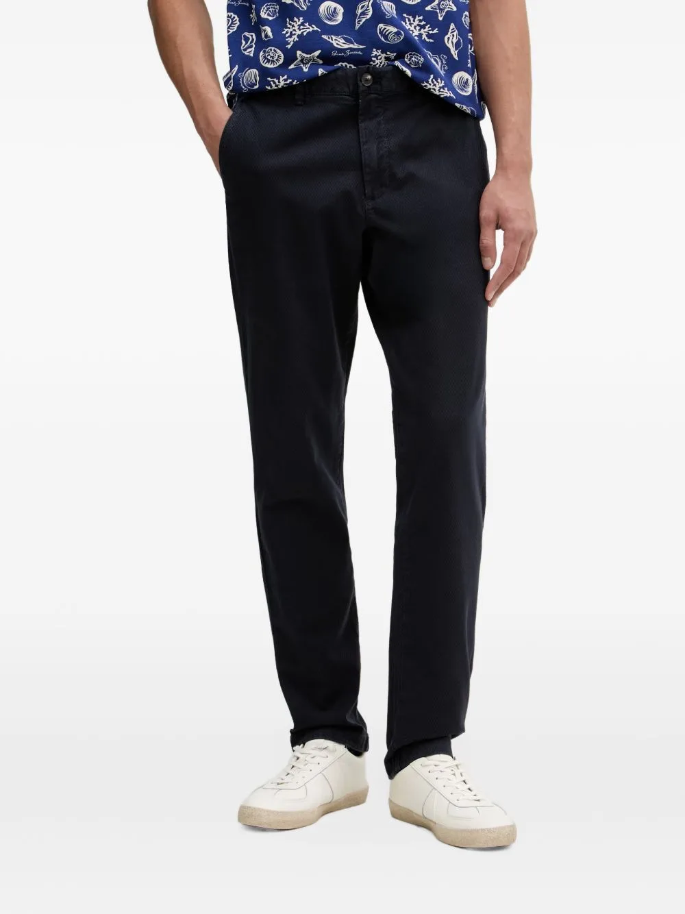 Straight-Leg Chino Trousers by Benetton