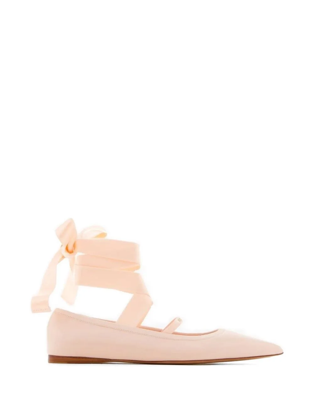 Pointed-Toe Ballet Flats by Ferragamo