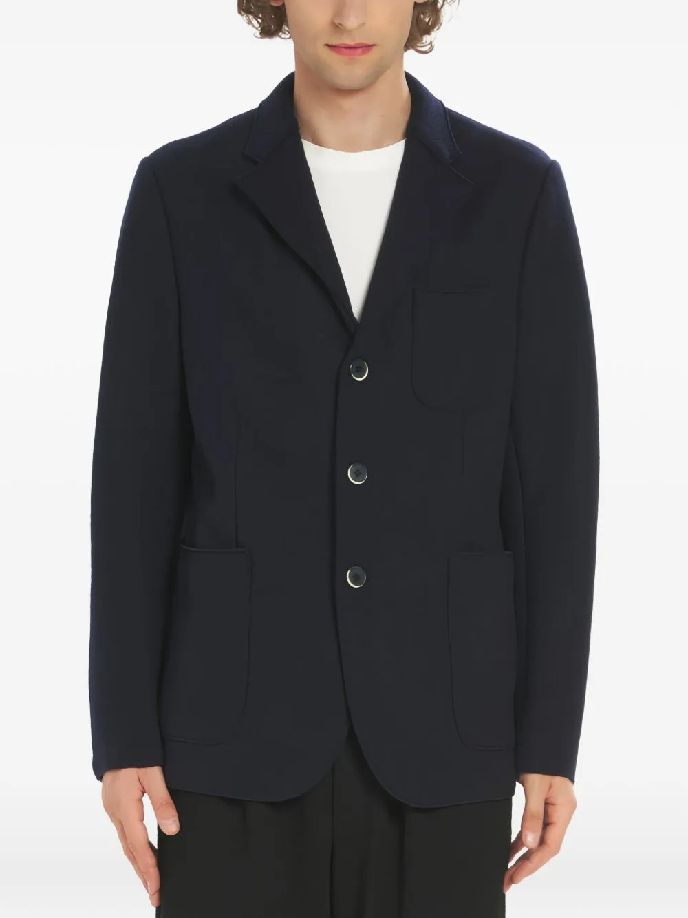 Button Pocket Blazer by Barena