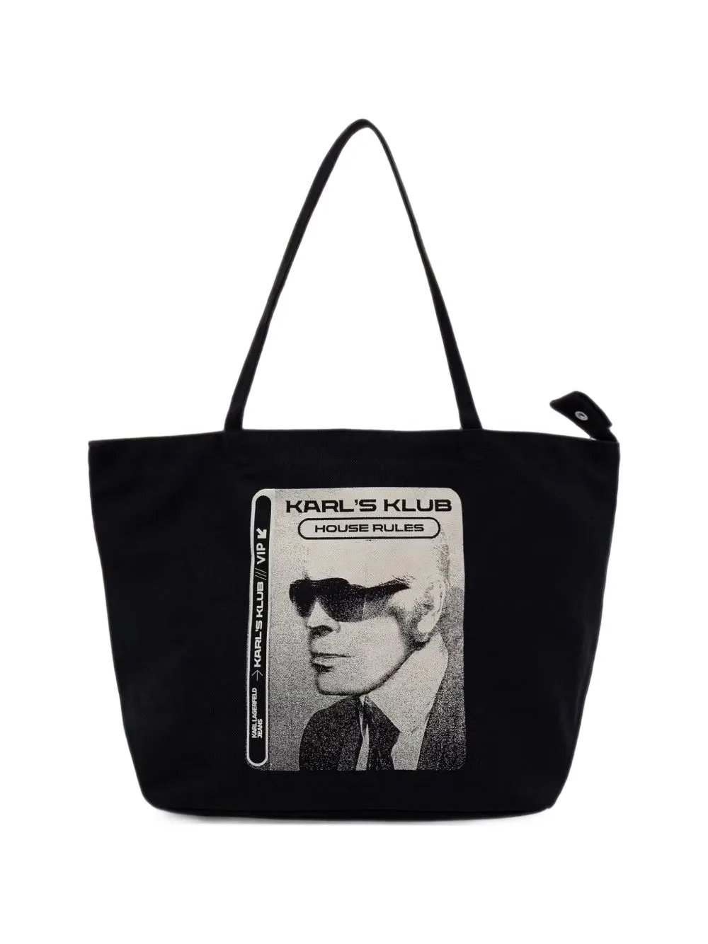 Graphic-Print Tote Bag by Karl Lagerfeld Jeans
