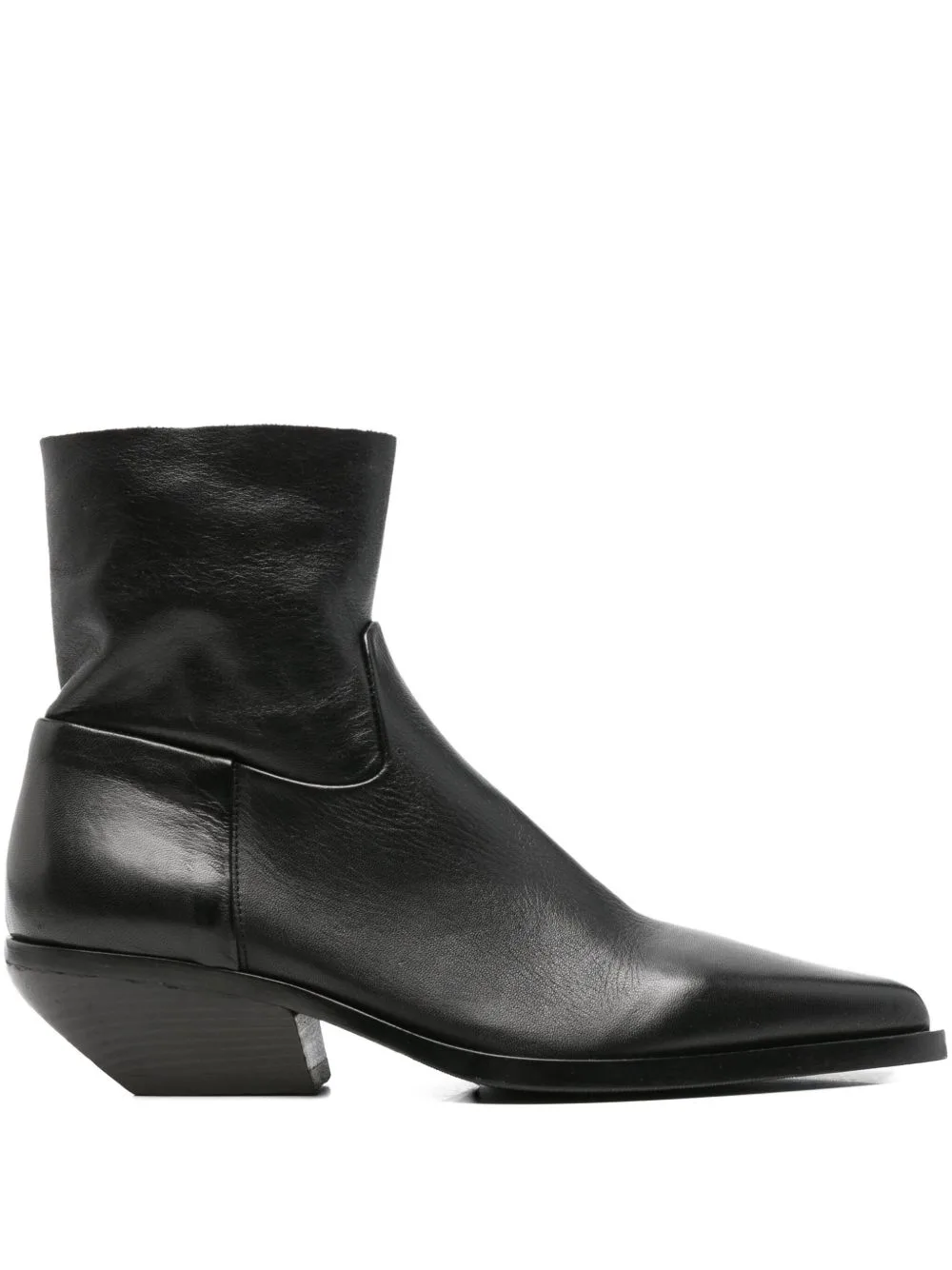 Pointed-Toe Ankle Boots
