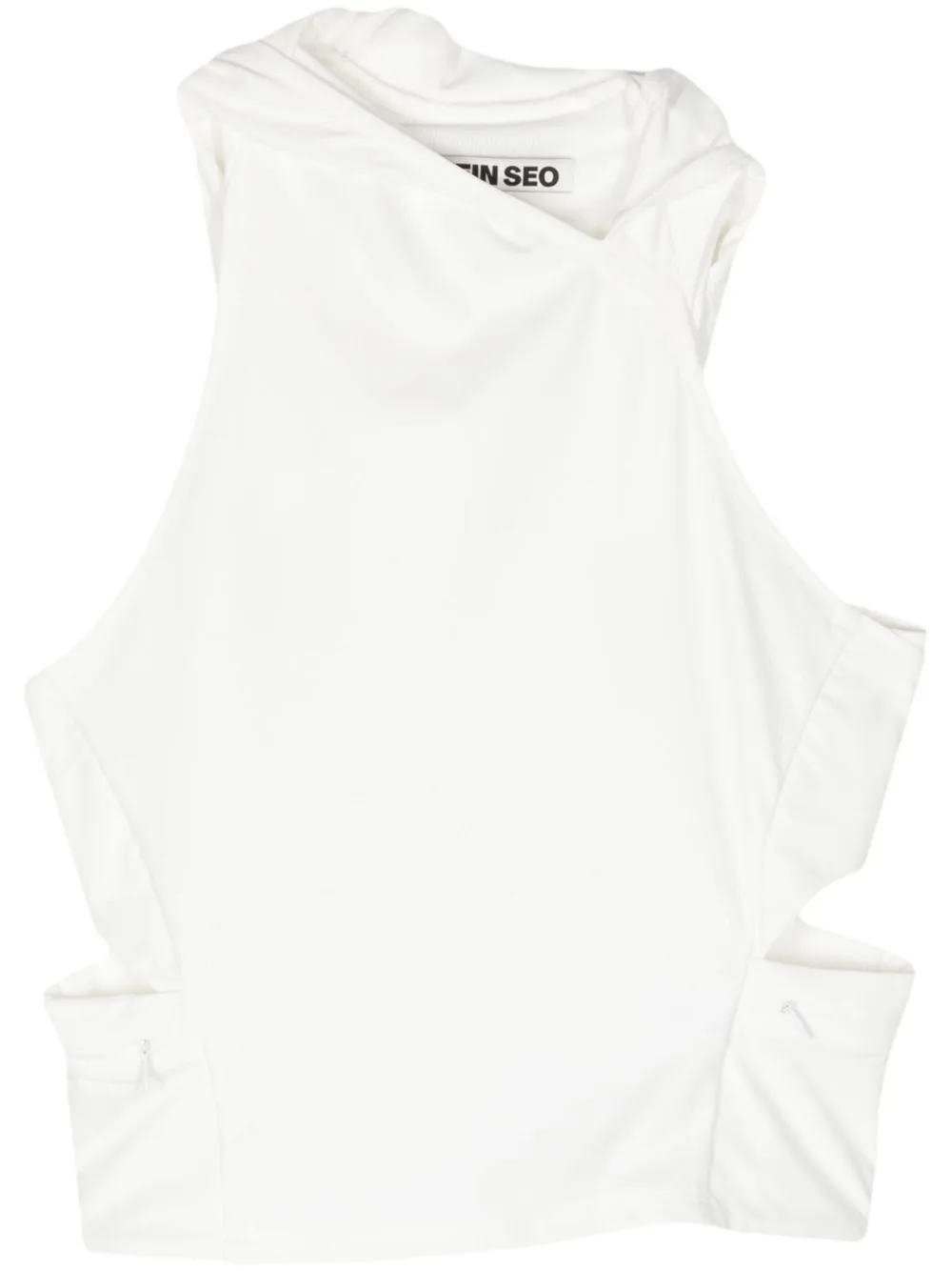 Asymmetric Cut-Out Top by Hyein Seo