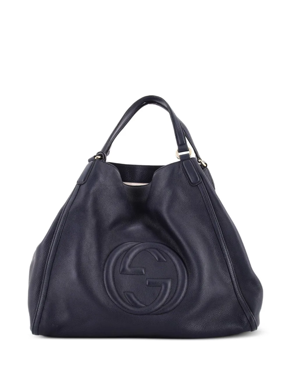 Soho Leather Large Shoulder Bag by Gucci Pre-Owned