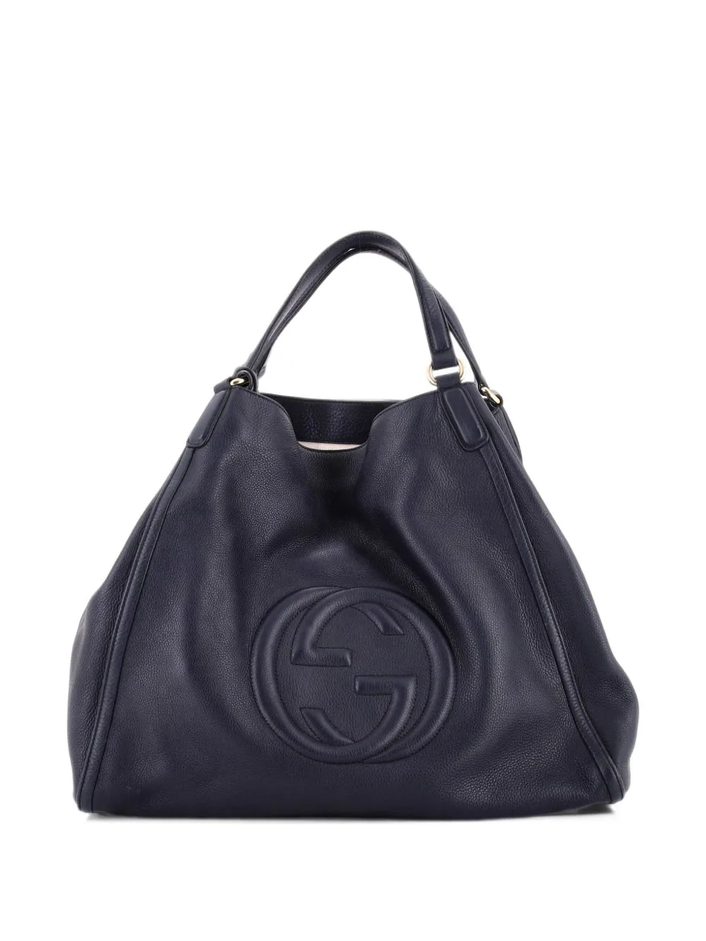 Soho Leather Large Shoulder Bag by Gucci Pre-Owned
