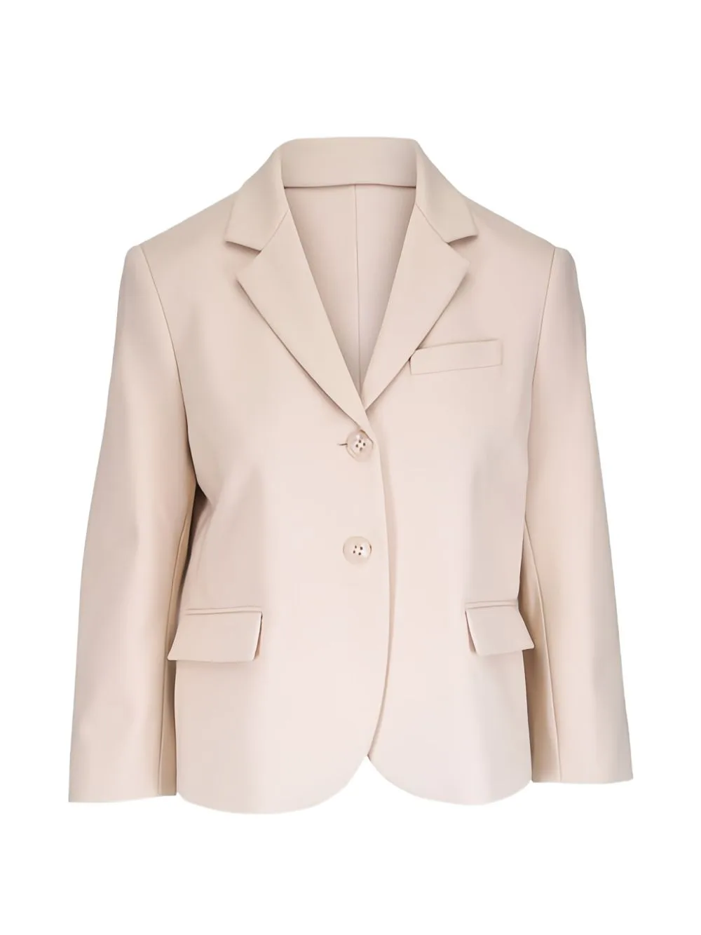 Notched Lapel Button Blazer by Dorothee Schumacher