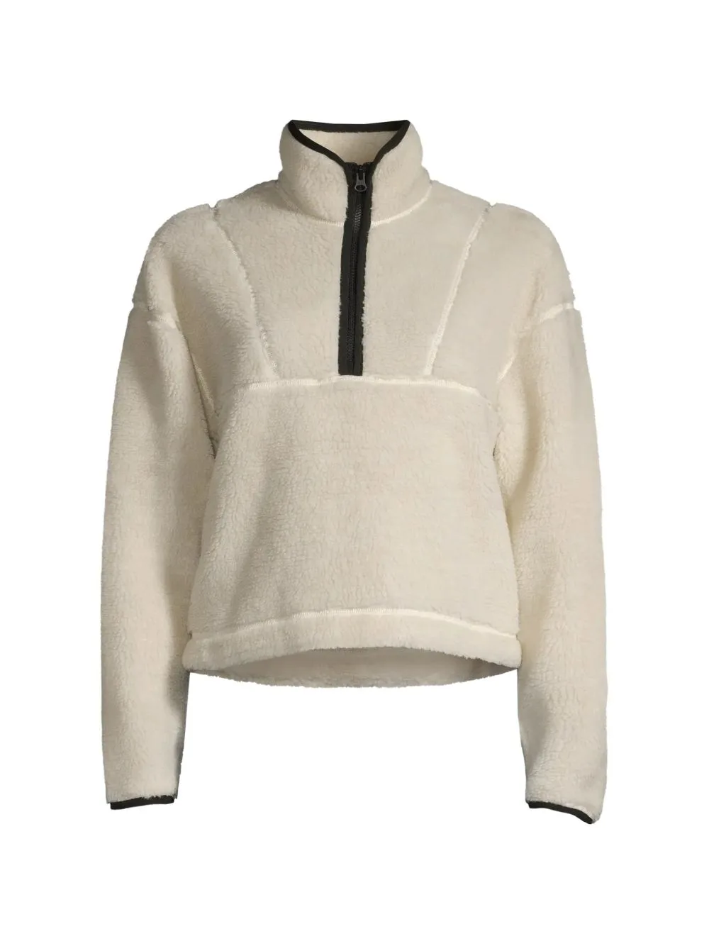 Fleece Quarter-Zip Sweater by Casall
