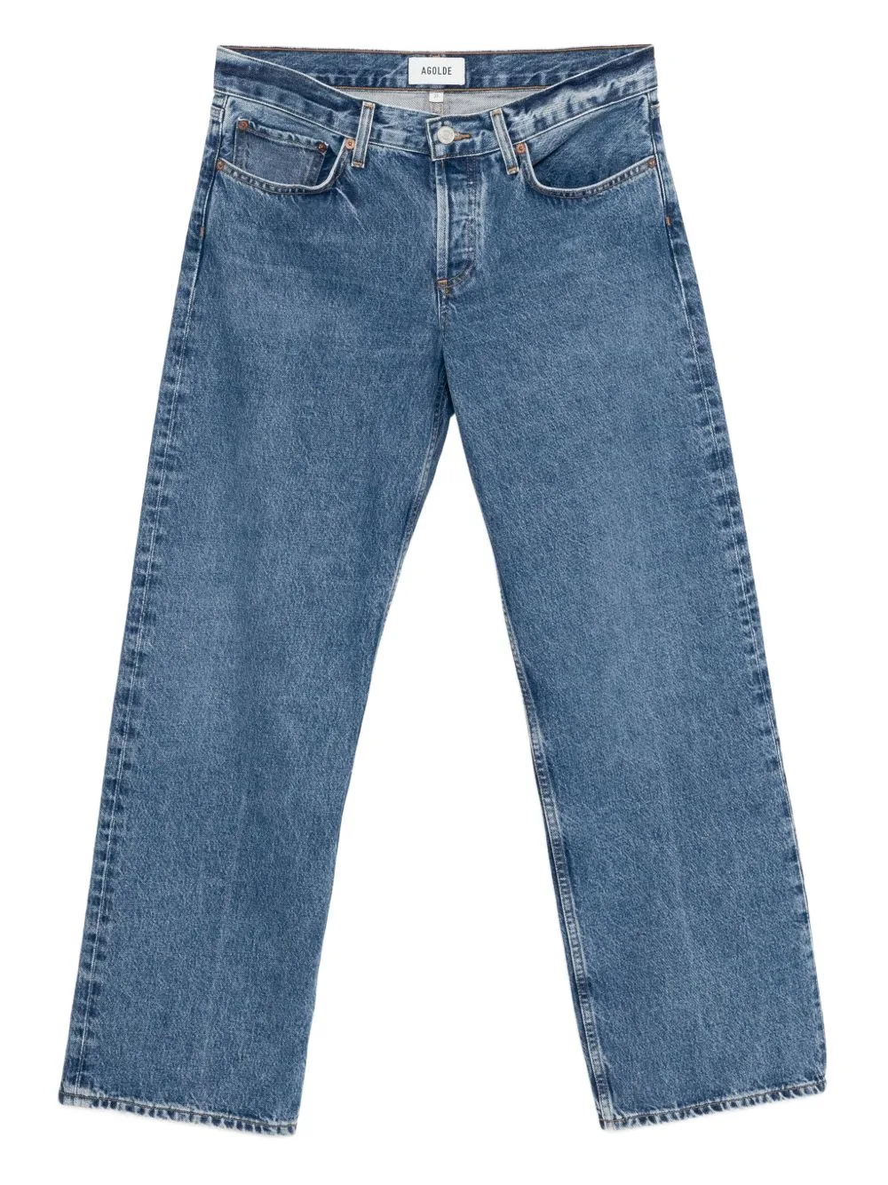 Low-Rise Loose Jeans by AGOLDE