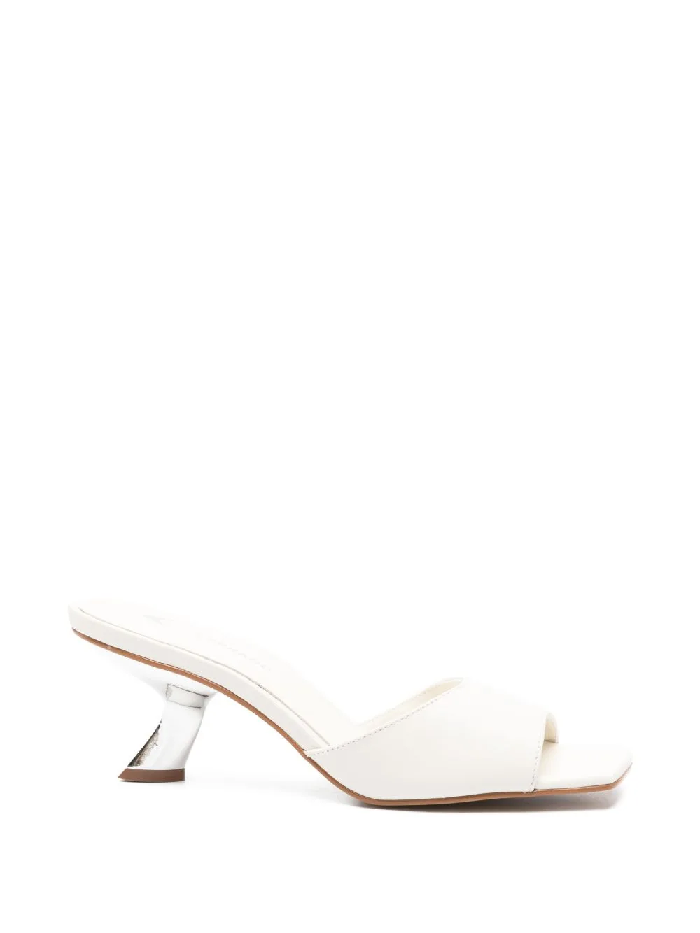 Sculpted-Heel Mules by CARRANO