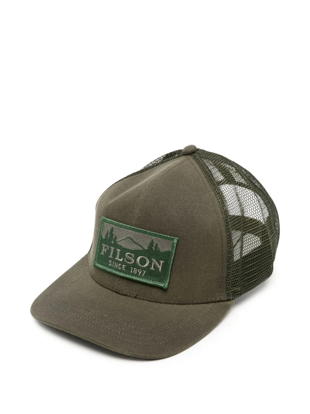 Logo-Patch Mesh-Panel Cap by Filson