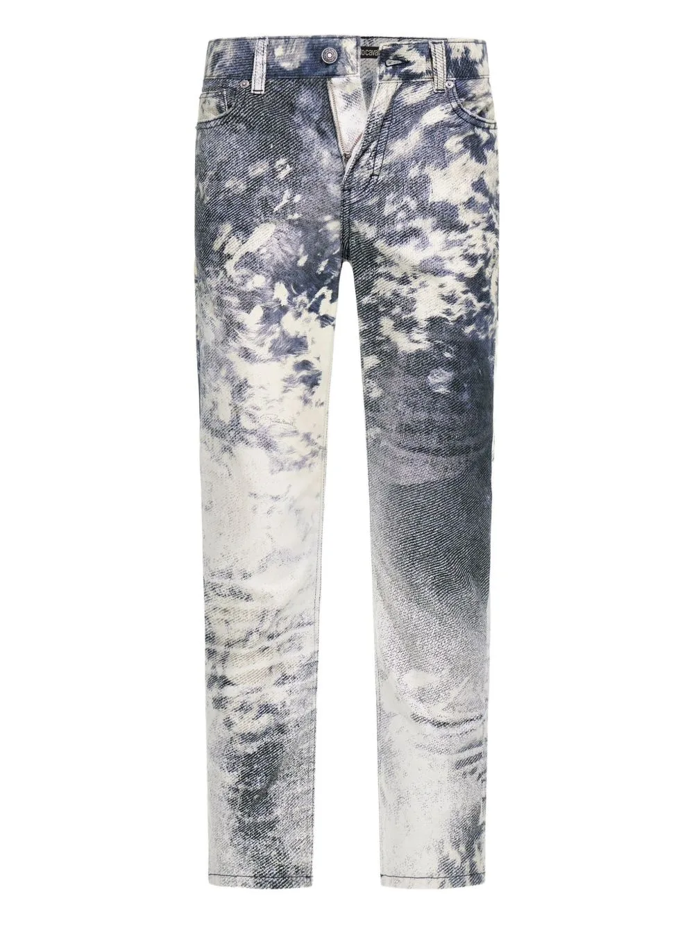 Appaloosa-Print Jeans by Roberto Cavalli