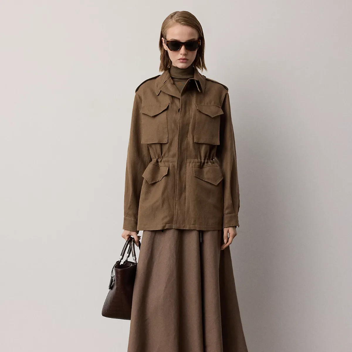 Kenzie Linen Skirt by Ralph Lauren Collection