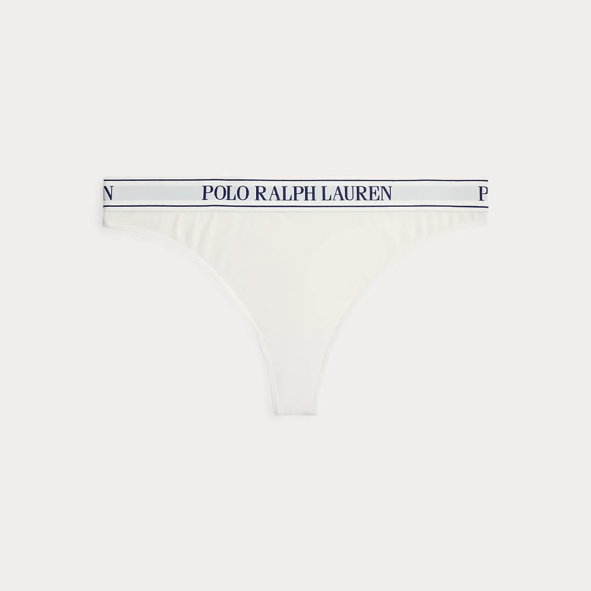 Repeat-Logo Mid-Rise Thong by Polo Ralph Lauren