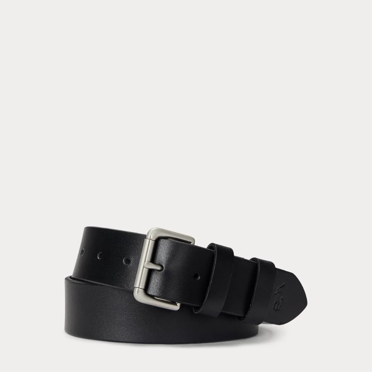 Leather Roller-Buckle Belt by Polo Ralph Lauren