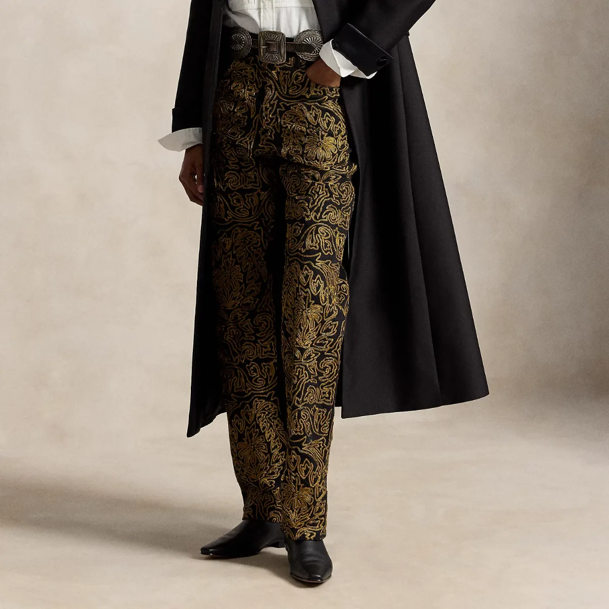 Soutache Relaxed Straight Jean by Polo Ralph Lauren