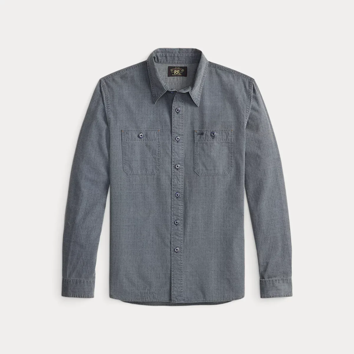 Check-Print Woven Workshirt by Ralph Lauren RRL