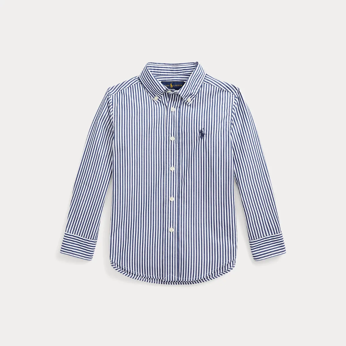 Striped Cotton Poplin Shirt by Ralph Lauren