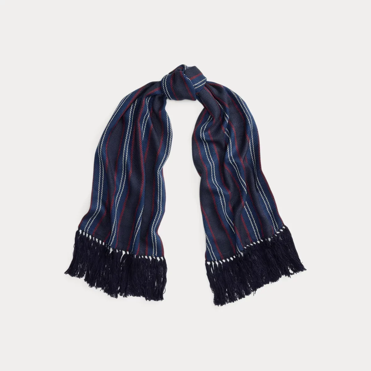 Striped Fringe Scarf by Polo Ralph Lauren
