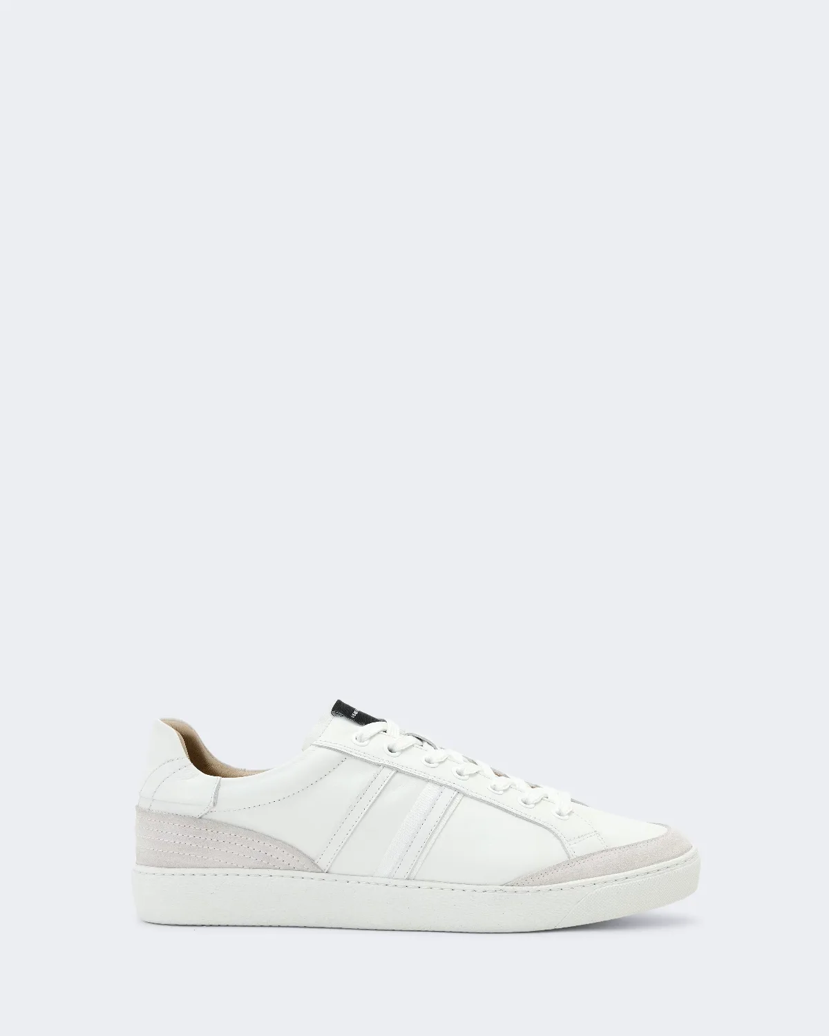 Sheer Contrast Leather Sneakers by AllSaints
