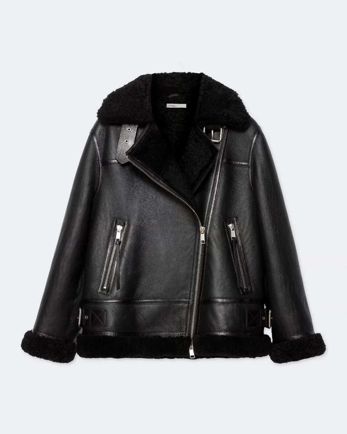 Sydney Oversized Shearling Jacket