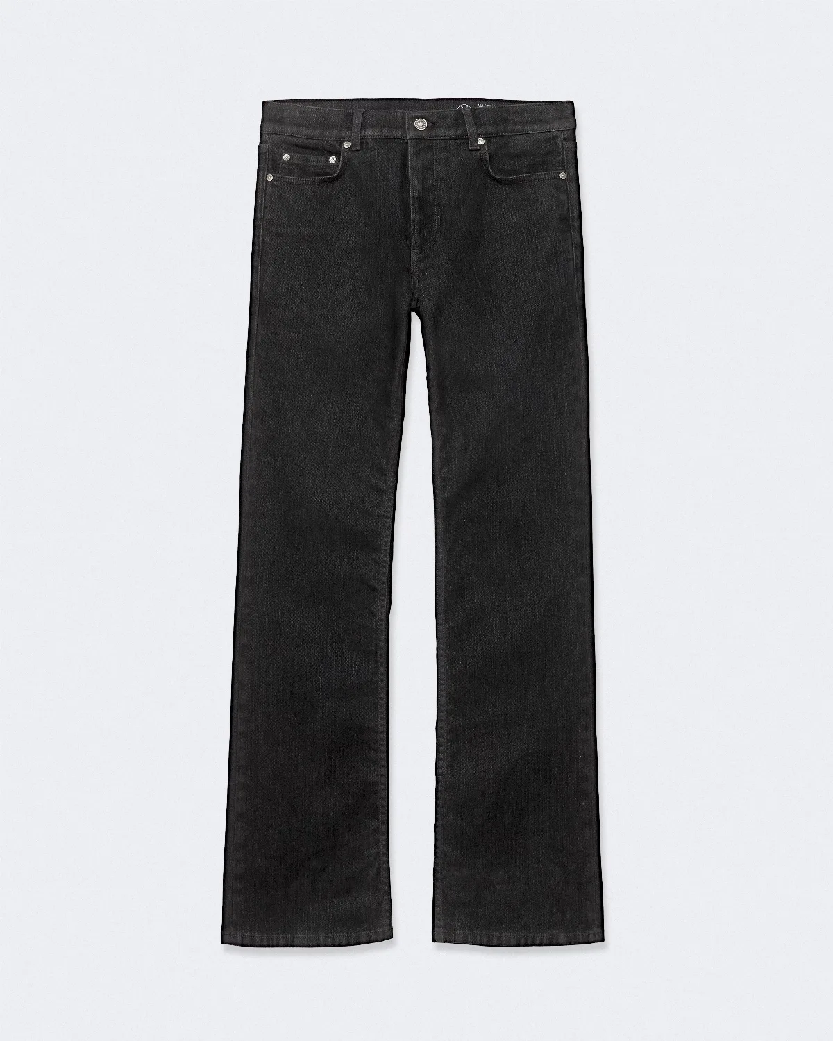 Eve Flocked Denim High-Rise Bootcut Jeans