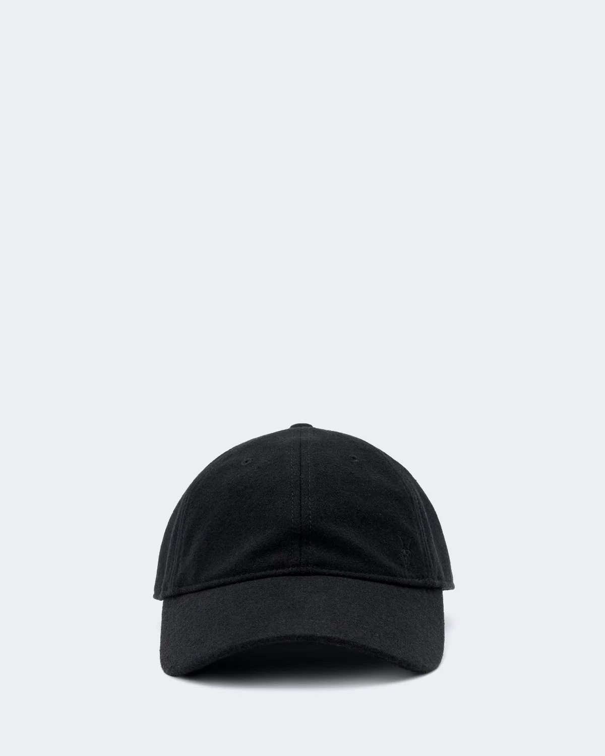 Wool-Blend Melton Baseball Cap by AllSaints