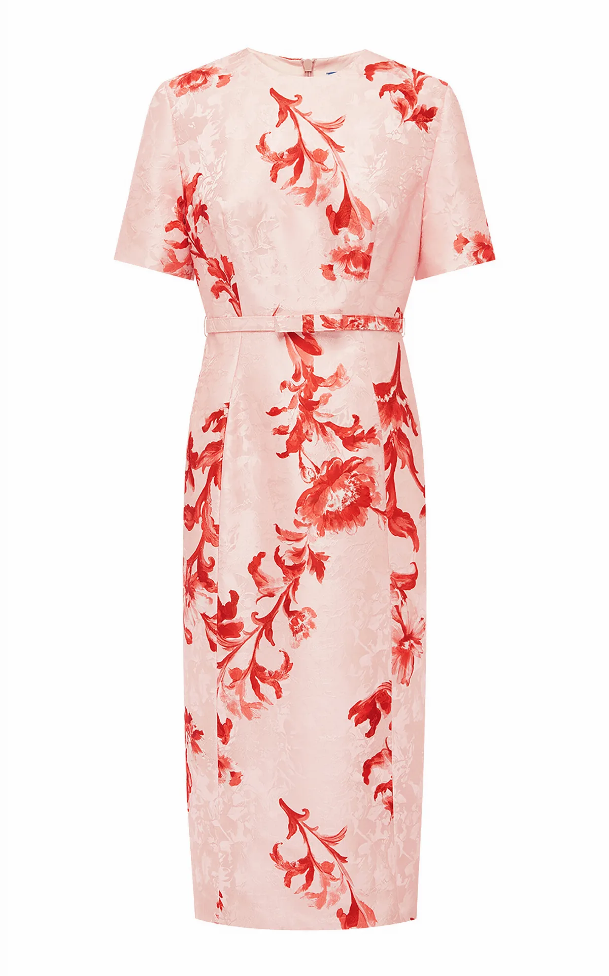 Elizabeth Jacquard Midi Dress by Leo Lin