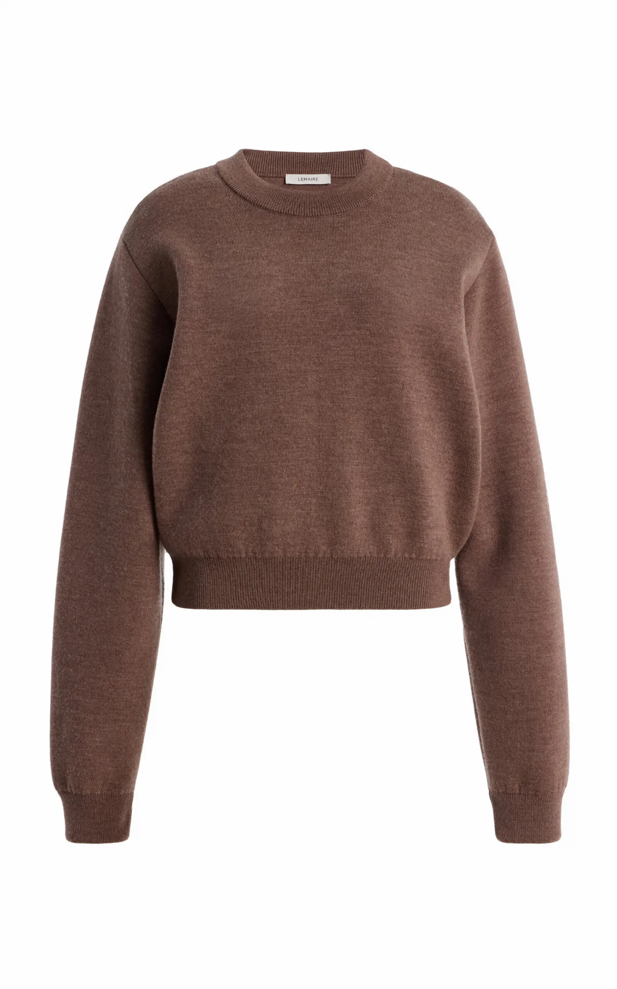 Short Wool Sweatshirt by Lemaire
