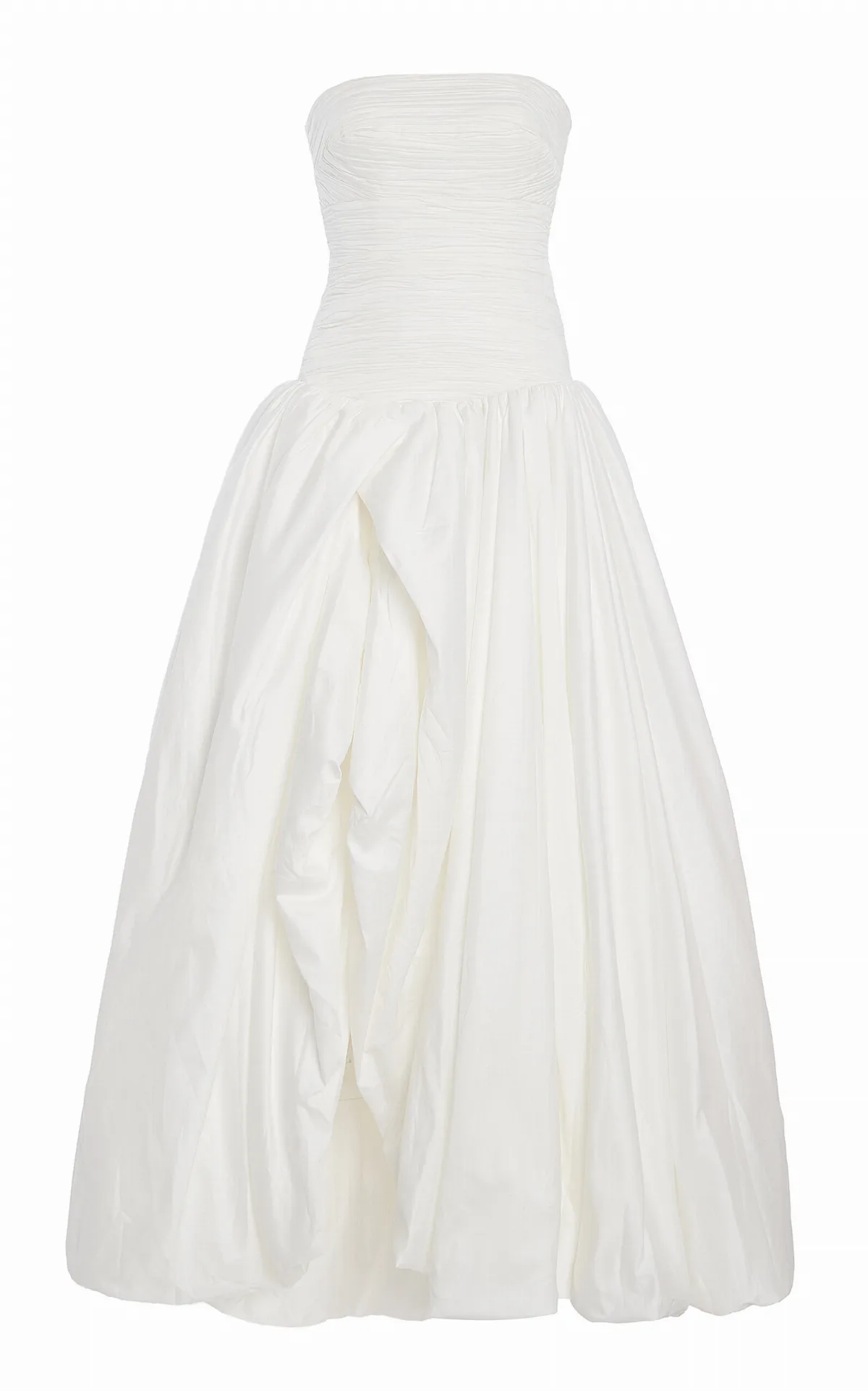 Violette Bubble-Hem Cotton Maxi Dress by Aje