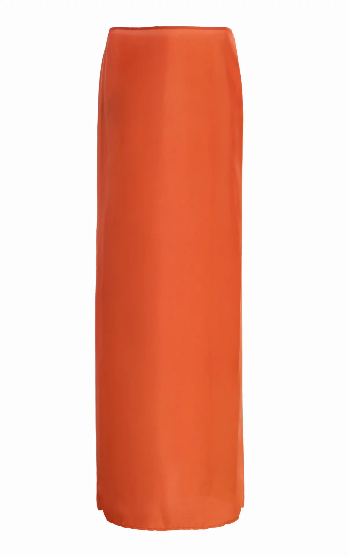 Silk-Habotai Maxi Slip Skirt